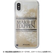 STARHAPPENIPH8 [Stardust iPhone XS/X 流れるラメケース Happen]