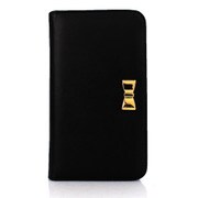 B06B956-A079-A0 [Wallet Case (Ribbon Black) for iPhone X]