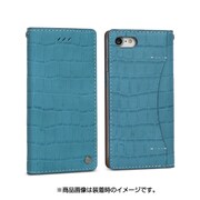 B06B981-A079-A3 [WETHERBY PREMIUM CROCO (Blue) for iPhone X]