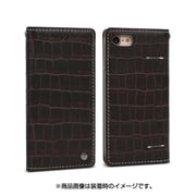 B06B981-A079-A1 [WETHERBY PREMIUM CROCO (Dark Brown) for iPhone X]
