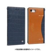 B06B961-A079-A3 [WETHERBY PREMIUM CROCO (NAVY) for iPhone X]