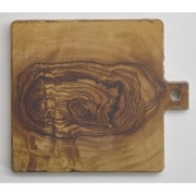 ハンドル付 スクエアボード23×20×1.5cm アフリカンウッド 45209AW