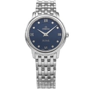 オメガ De Ville Prestige(デ・ヴィル プレステージ) Quartz 27.4mm ブルー 並行輸入品 5年保証 424.10.27.60.53.001