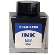 万年筆用ボトルインク 染料 50ml ブルー 13-1007-240