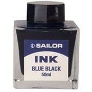 万年筆用ボトルインク 染料 50ml ブルーブラック 13-1007-244