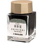四季織 十六夜の夢 海松藍(みるあい) 万年筆用ボトルインク 20ml 13-1008-204