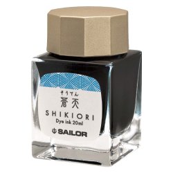 四季織 十六夜の夢 蒼天（そうてん） 万年筆用ボトルインク 20ml 13-1008-205