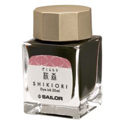 四季織 十六夜の夢 桜森（さくらもり） 万年筆用ボトルインク 20ml 13-1008-212