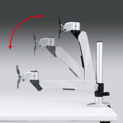 垂直液晶モニターアーム　CR-LA1006N 新品 Amazon.co.jp: サンワサプライ 垂直液晶モニターアーム CR