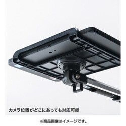 タブレットステージ サンワサプライ 7-13インチ対応 CR-LATAB25 7〜13インチ対応iPad・タブレットステージ CR-LATAB25｜テレビ