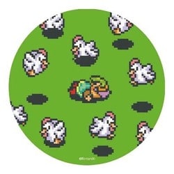 ゼルダの伝説 神々のトライフォース ドットステッカー 5 [キャラクターグッズ]