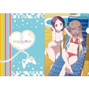 NEW GAME！！ A4クリアファイル B [キャラクターグッズ]