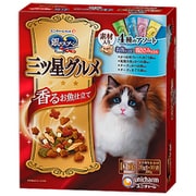 銀のスプーン 三ツ星グルメ 4種のアソート 素材入りお魚・鶏ささみレシピ [猫用 ドライフード 200g 全年齢適応 総合栄養食]