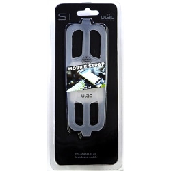 自転車用 シリコンスマートフォンホルダー クリア UL-H2-01 ULAC SPYDER Z CLEAR