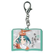 〈物語〉シリーズ アクリルミラーチャーム (6)斧乃木余接 [約H70×W50×D5mm]