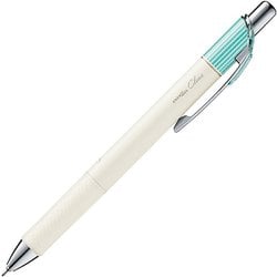 ゲルインキボールペン ENERGEL Clena（エナージェル クレナ） 0.5mm ノック式 インク色：黒 本体色：ミントグリーン ニードルチップ 速乾 BLN75LK-A