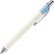 ゲルインキボールペン ENERGEL Clena(エナージェル クレナ) 0.5mm ノック式 インク色:黒 本体色:サックスブルー ニードルチップ 速乾 BLN75LS-A