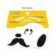 SNOOPY シリコンコースター MUSTACHE [キャラクターグッズ]