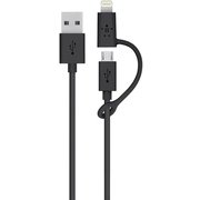 Lightningコネクター付 MicroUSBケーブル F8J080BT03BLK