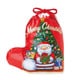 X'mas ラッピングバッグ サンタクロース/ソックス/赤 3L 830950