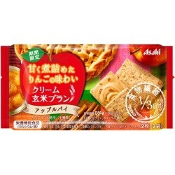 ヨドバシ Com アサヒグループ食品 Asahi クリーム玄米ブラン アップルパイ 72g 通販 全品無料配達