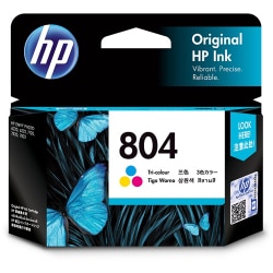 HP804 インクカートリッジ カラー T6N09AA