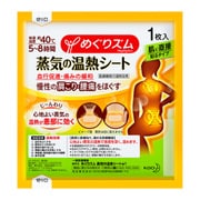 めぐりズム 蒸気の温熱シート 限定 1枚入