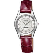 The CITIZEN（ザ・シチズン） クオーツ レディスモデル レザーバンド シルバー EB4000-26Y