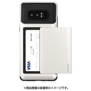 ダムダグライドMIL耐衝撃カード収納ケース Galaxy Note8用 ホワイト VR_SN8CSDLDG_WH