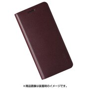 ジェニュインレザーダイアリー本革手帳型ケース Galaxy Note8用 ワイン VR_SN8CSGLGD_RD