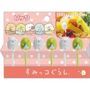 キャラクターグッズ KY64201 すみっコぐらし キッチンピック しろくま/ぺんぎん?