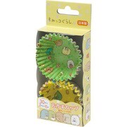 KY64701 すみっコぐらし おかずカップ グリーン&イエロー 2種30枚入り [キャラクターグッズ]