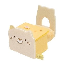 MX39601 すみっコぐらしのおべんきょう てのりぬいぐるみ ねこ [キャラクターグッズ]