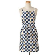 いちまつしばたさん ショートエプロン ES-559-20 いちまつしばたさん ショートエプロン ネイビー