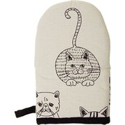 コミカルキャット ミトン ES-557-51 コミカルキャット ミトン ブラック