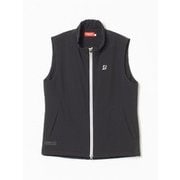 6GIT1C-BK-L [17AW メンズ ストレッチ中わた前開きベスト Lサイズ ブラック]