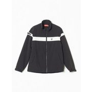 6GIT1D-BK-L [17AW メンズ ストレッチ中わた前開きブルゾン Lサイズ ブラック]