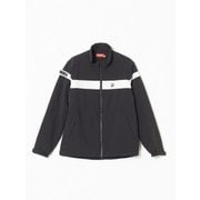 6GIT1D-BK-LL [17AW メンズ ストレッチ中わた前開きブルゾン LLサイズ ブラック]