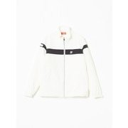 6GIT1D-OW-L [17AW メンズ ストレッチ中わた前開きブルゾン Lサイズ オフホワイト]