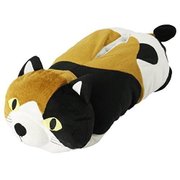 もふもふみやけさん ティッシュボックスカバー CW-733-97 もふもふみやけさん ティッシュボックスカバー ブラウン