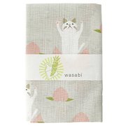 ももたーちゃん 手ぬぐい CW-468-112 ももたーちゃん 手ぬぐい グレイ
