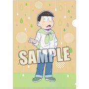 おそ松さん クリアファイル 2枚セット 雨の日Ver. チョロ松 一松 [長辺310×短辺220mm]