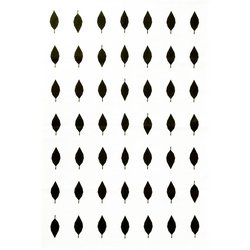 キッチンタオル leaf wh