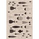 キッチンタオル fishes