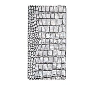 GZ11372Z1 [Xperia XZ1 手帳型ケース 本革 GAZE Hologram Croco Diary（ゲイズ ホログラムクロコダイアリー）]