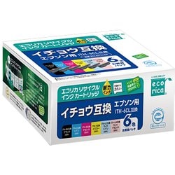 ヨドバシ.com - エコリカ Ecorica ECI-EITH-6P [ITH-6CL互換用インク