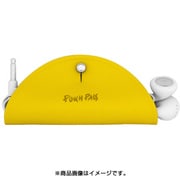 レザーイヤホンケース イエロー 1008