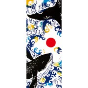 120121 [Kenema 注染手ぬぐい 縁起 恵比寿鯨]