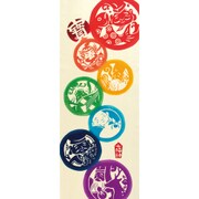 51176 [Kenema 注染手ぬぐい 縁起 七福神]