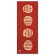 803021 [Kenema 注染手ぬぐい 縁起 七転八起 赤]